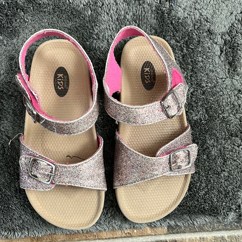 Dr. Scholls Kids glitter sandals